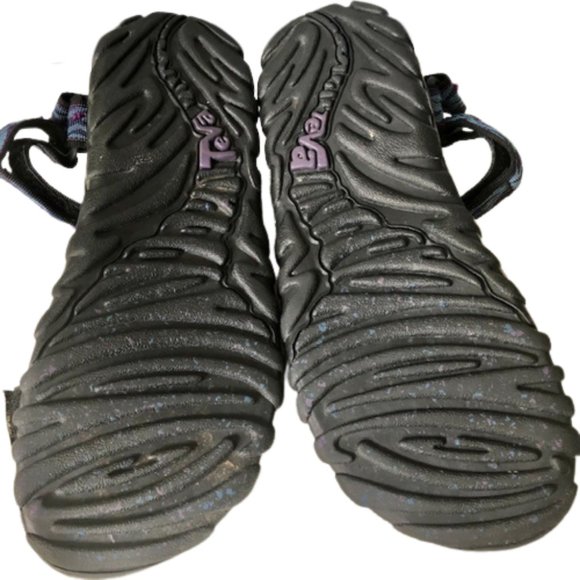 Teva Pretty Rugged Hiking/Trail Walking Sandals - Blue/Pink - 10 - Picture 5 of 8